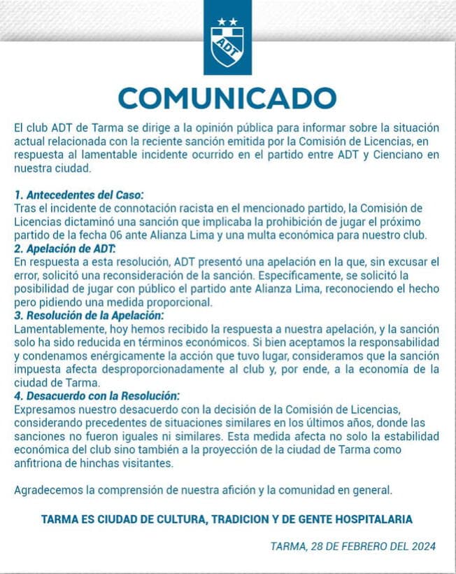 ADT-comunicado